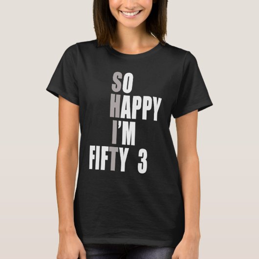 53 53誕生日 Tシャツ (正面)