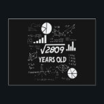 53 Years Old Bday Math Teacher 53rd Birthday Gift ポストカード<br><div class="desc">Birthday Design For anyone who's horoscope say difficult & Stubborn But totally worth.Wear it with pride at work,  school gym perfect to pair with shorts,  leggings or jeans for a casual yet trendy Look</div>