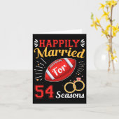 54シーズ結婚したンズ54th's 結婚 Anniveの幸せ カード (黄色い花)