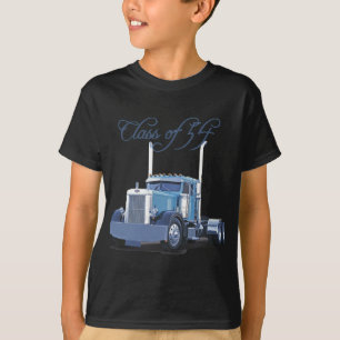 「54人のトラック運転手の服装のクラス Tシャツ