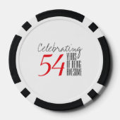 54年素晴らし ポーカーチップ