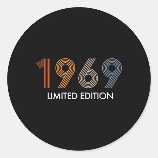 54年1969年54日 ラウンドシール (正面)