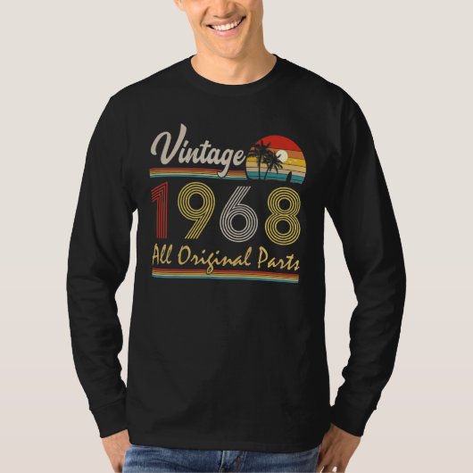 54歳ヴィンテージ1968すべてのオリジナルパーツ54th Bi Tシャツ (正面)
