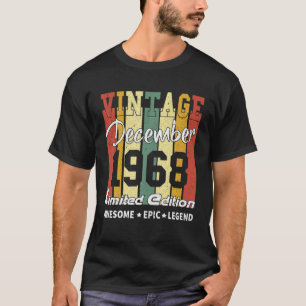 54歳ヴィンテージ1968年12月限定 Tシャツ
