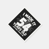 54歳皮肉ミームおもしろい54誕生日 スタンダードカクテルナプキン (角)