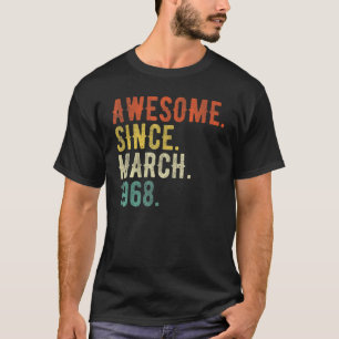 54歳 1968年3月 5 Tシャツ