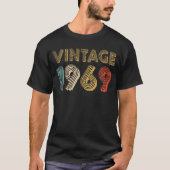 54誕生日ギフトヴィンテージ1969 Tシャツ (正面)