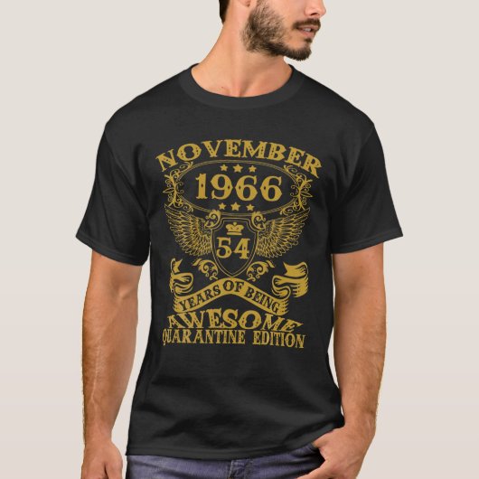54誕生日ギフト54歳のギフトヴィンテージ Tシャツ (正面)