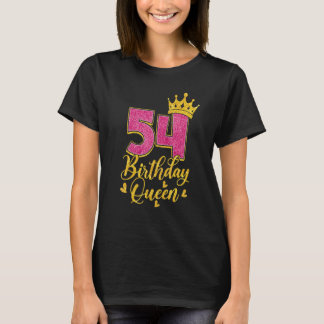 54誕生日クイーンウィメンズ54誕生日 Tシャツ