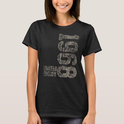 54誕生日レディースメンズ54年1968 3 Tシャツ (正面)
