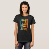 54誕生日1968 V素晴らし以威厳がある降54年 Tシャツ (正面フル)
