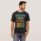 54誕生日54歳9月素晴らしから Tシャツ (正面フル)