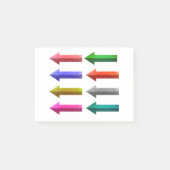 5424色の矢印 ポストイット (正面)