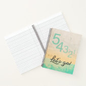 54321行くぞ!やる気を起こさせる技モダン術 ノートブック (内部)