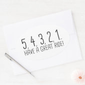 54321 楕円形シール (封筒)