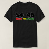 5446自分の数 Tシャツ (デザイン正面)