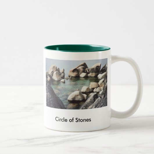 54. 300-100石の円9-00、54。 300-100… ツートーンマグカップ (右)