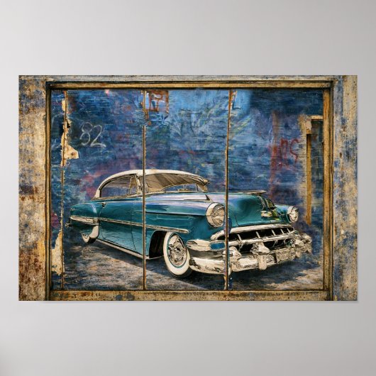 '54 Chevy Wall Image ポスター (正面)