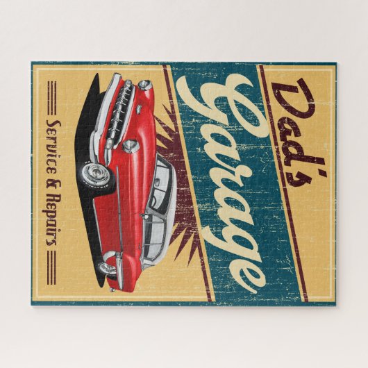 54 Classic Garage ジグソーパズル (横)
