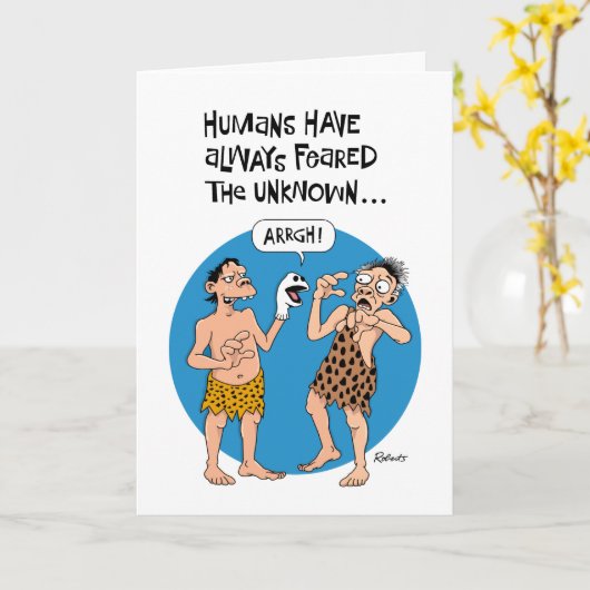 55おもしろい誕生日 カード (黄色い花)