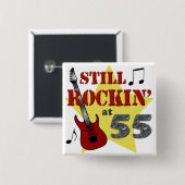 55のまだRockin 缶バッジ (正面&裏面)