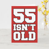 55は古くはないが憂鬱なグリーティングカード カード (黄色い花)