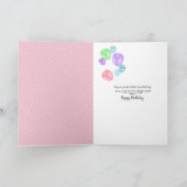 55よくはしゃぐ歳の誕生日カードのタビー猫 カード (内部)