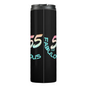 55アンドファボウス誕生日パステルレインボーウォーターカラー タンブラー (裏面)