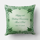 55エレガント周年結婚装飾用クッション クッション (裏面)