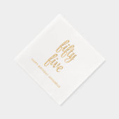 55エレガント誕生日ゴモダンールナプキンス 箔ナプキン (右)