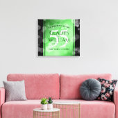 55エレガントthエメラルド結婚の記念日 キャンバスプリント (インサイチュ (リビング))