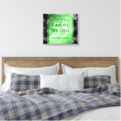 55エレガントthエメラルド結婚の記念日 キャンバスプリント (インサイチュ (寝室))