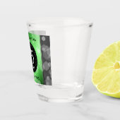 55エレガントthエメラルド結婚の記念日 ショットグラス (右)