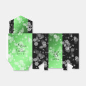 55エレガントthエメラルド結婚の記念日 フェイバーボックス (折り畳みなし)