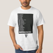 55バーガー55フライドポテトジョークTシャツ