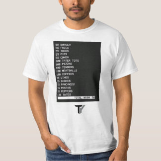 55バーガー55フライドポテトジョークTシャツ Tシャツ