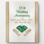 55パーソナライズされた周年記念結婚贈アイディア フォトプラーク