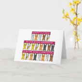 55周年おめでとうございます。 カード (黄色い花)