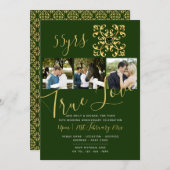 55周年エメラルドアニバーサリー フォトグリーン ご招待 招待状 (正面/裏面)