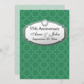 55周年エメラルドグリーンZ28 招待状 (正面/裏面)