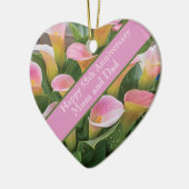 55周年エメ結婚ラルド セラミックオーナメント (左)