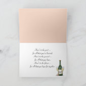 55周年紫陽花ブーケ カード (内部)