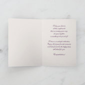 55周年結婚挨拶状 カード (内部)