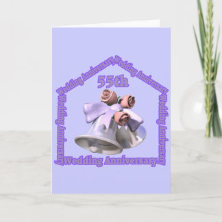 55周年結婚記念日のプレゼント カード