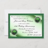 55周年結婚記念日の出欠確認 招待状 (裏面)