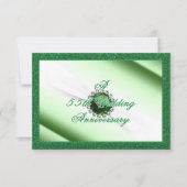 55周年結婚RSVP 招待状 (正面)