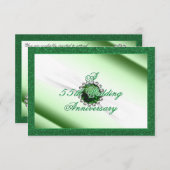 55周年結婚RSVP 招待状 (正面/裏面)