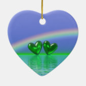 55周年記念エメラルドハート セラミックオーナメント (裏面)