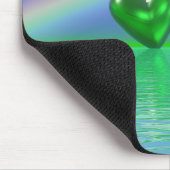 55周年記念エメラルドハート マウスパッド (コーナー)