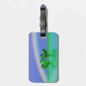 55周年記念エメラルドハート ラゲッジタグ (裏面縦)